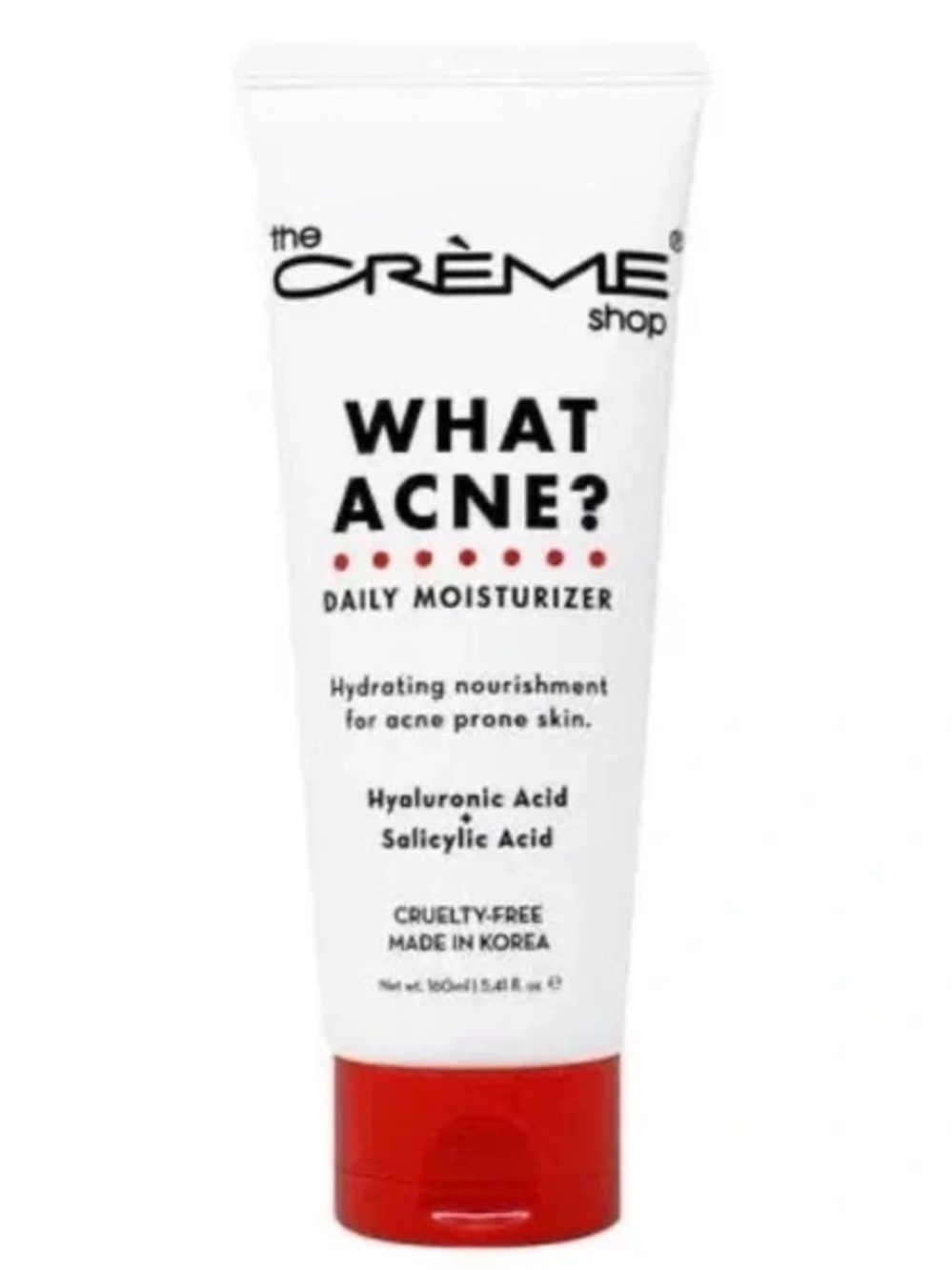 The Crème Shop What Acne Daily Moisturizer 5.41 oz Full Size NEW/SEALED